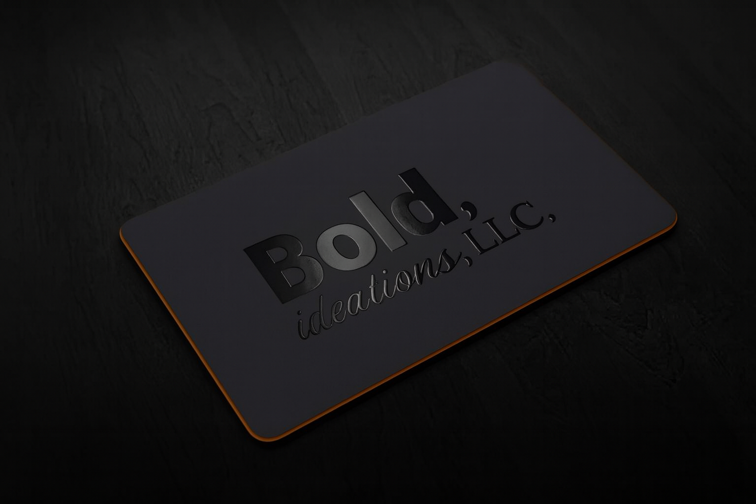 Bold Ideations LLC business card